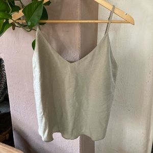 ozma of California camisole small silk noil